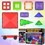 Magnetic Building Tiles Set for Kids 3+