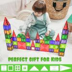 Magnetic Building Tiles Set for Kids 3+