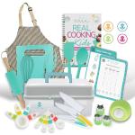 Kids Cooking and Baking Set with Cookbook