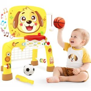 Montessori Sports Set: Basketball, Soccer, Baseball Toy
