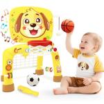 Montessori Sports Set: Basketball, Soccer, Baseball Toy