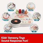 TOP BRIGHT DJ Music Busy Board for Toddlers