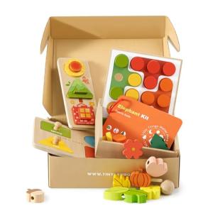 Tiny Land Montessori 4-in-1 Baby Play Set