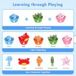 Toddler Montessori Fishing Game for 1 Year Olds