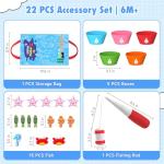 Toddler Montessori Fishing Game for 1 Year Olds