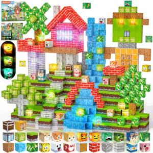 Crifeton Light-Up Magnetic Building Blocks 100 PCS