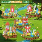 Crifeton Light-Up Magnetic Building Blocks 100 PCS