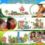 Crifeton Light-Up Magnetic Building Blocks 100 PCS