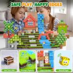 Crifeton Light-Up Magnetic Building Blocks 100 PCS