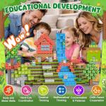 Crifeton Light-Up Magnetic Building Blocks 100 PCS