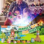 Crifeton Light-Up Magnetic Building Blocks 100 PCS