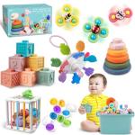 Weilim Montessori Sensory Toy Set for Babies