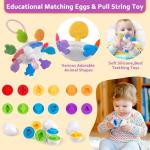 Weilim Montessori Sensory Toy Set for Babies