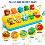 Musical Pop-Up Animal Toys for Early Learning