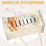 Joyreal Wooden Montessori Hammering Toy with Xylophone