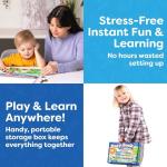 Montessori Busy Book for Toddlers Ages 3+