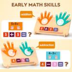 Math Counting Blocks for Toddlers 2-4 Years