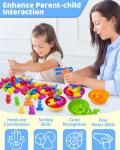 Oomloid Counting Animals Montessori Toy for Kids