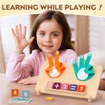 Math Counting Blocks for Toddlers 2-4 Years
