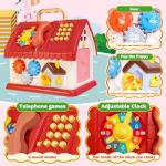 Montessori 8-in-1 Learning House for Toddlers