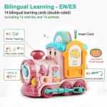 Montessori Train Toy for Toddlers with Music