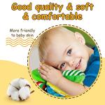 Soft Rainbow Sensory Ball for Infants 0-12 Months