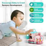 Montessori Train Toy for Toddlers with Music