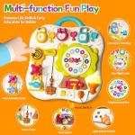 Montessori Busy Board with Lights and Music