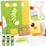 Montessori Kitchen Tool Set for Kids 18 Pieces