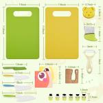 Montessori Kitchen Tool Set for Kids 18 Pieces