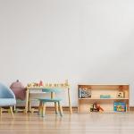 Montessori 2 Shelf Horizontal Bookcase - Toy Storage
