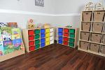12 Compartment Toy Storage Cabinet with Bins