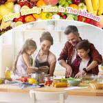 Montessori Kids Cooking Set with Safety Knives
