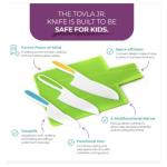 Toddler Montessori Kitchen Knife and Cutting Board Set