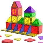 Mini Magnetic Tiles for Kids - Montessori Building Blocks
