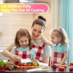 Montessori Kids Cooking Set with Safety Knives