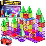 Magnetic Building Tiles Set for Kids 3+