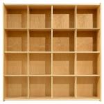 16-Cubby Storage Cabinet for Toys and Crafts