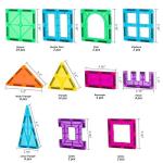 Magnetic Building Tiles 70pcs for Creative Learning
