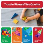 PicassoTiles 100pc Mini Diamond Magnetic Building Set
