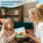 Mini Magnetic Tiles for Kids - Montessori Building Blocks