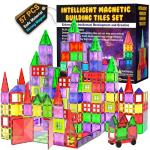 Magnetic Building Tiles Set for Kids 3+