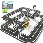 Magnetic Tiles Road Expansion Pack for Kids
