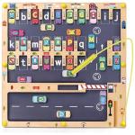 Wooden Magnetic Alphabet Maze Puzzle for Kids