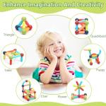Magnetic Building Blocks Montessori Toy for Kids