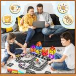 Magnetic Tiles Road Expansion Pack for Kids