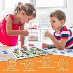 Montessori Wooden Magnetic Fishing Game for Kids