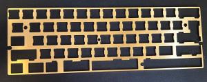 Brass Plate for 60% KBD Fans Keyboard
