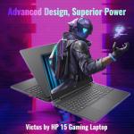 HP Victus 15 Intel i5-13420H (Beats Intel i7-12650H), NVIDIA RTX 4050 Gaming Laptop, 15.6 FHD 144Hz IPS, 32GB RAM, 1TB SSD, Wi-Fi 6, Backlit KB, Win11 Home, Bundle with PCO Notebook Folding Radiator