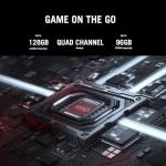 ASUS ROG Flow Z13 2.5K 180Hz 3ms ROG Nebula Touchscreen 13.4" Convertible 2-in-1 Gaming Notebook AMD Ryzen AI MAX+ 395 32GB RAM 1TB SSD Off Black